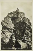 Abraham postcard 3rd Pinnacle Skye.