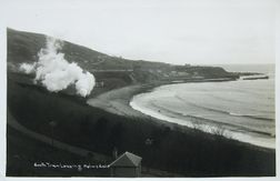 South Train Leaving Helmsdale.