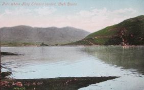 Pier where King Edward landed, Loch Duich