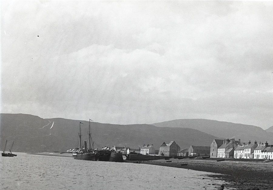 SS Claymore, berthed at Ullapool.
