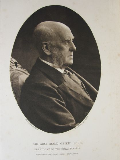Sir Archibald Geikie (1835 - 1924).