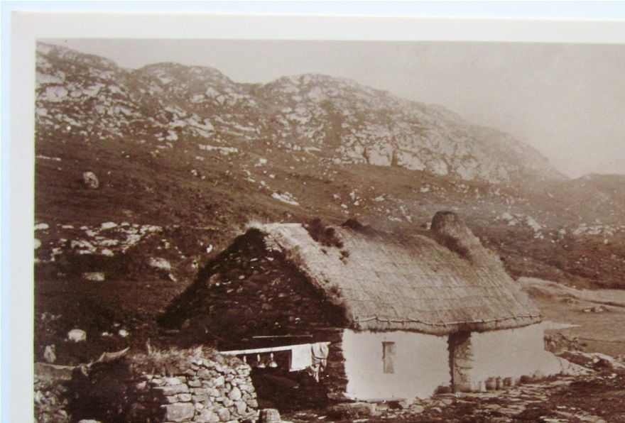 A Homestead of Skye. A J.B. White postcard.