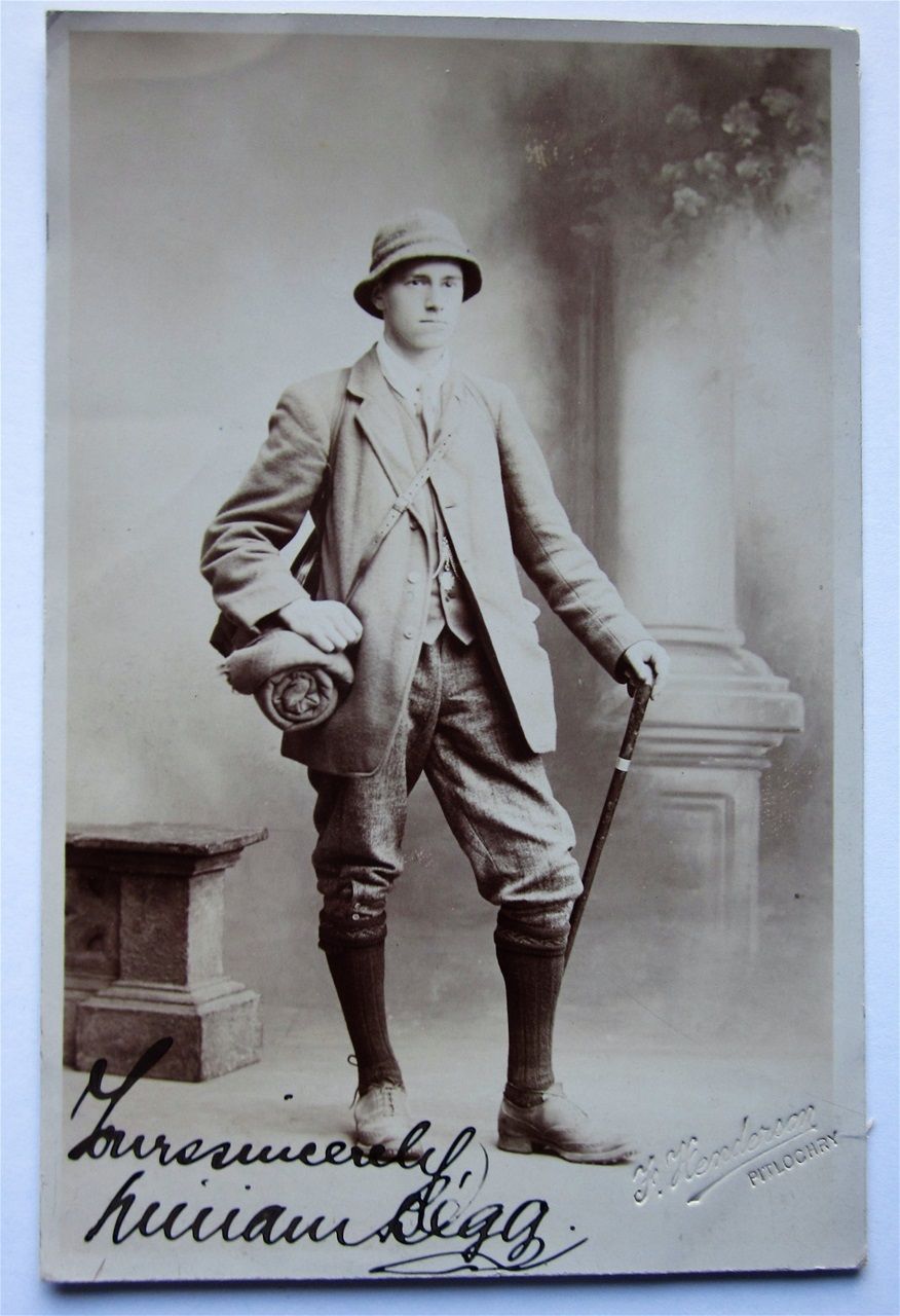 A Scottish hill-walker, photograph 