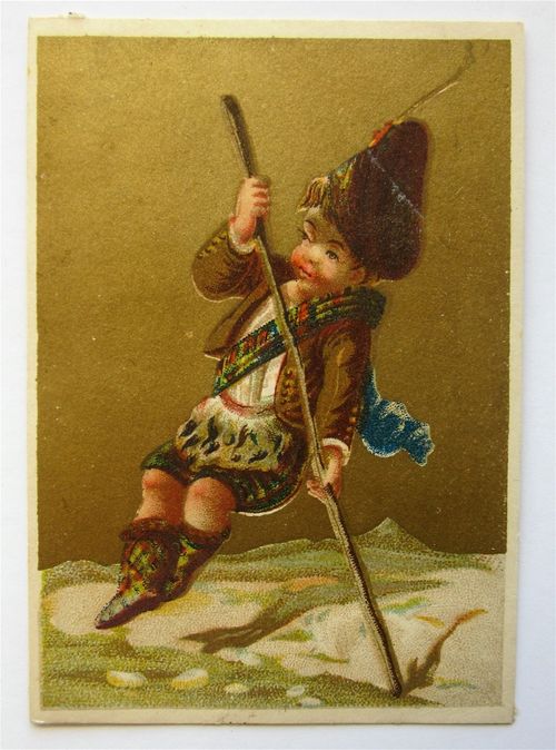 An American trade card, c1900.
