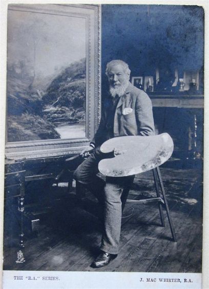 J. Mac Whirter, R.A. A postcard by Raphael Tuck & Sons, in the R.A. Series.