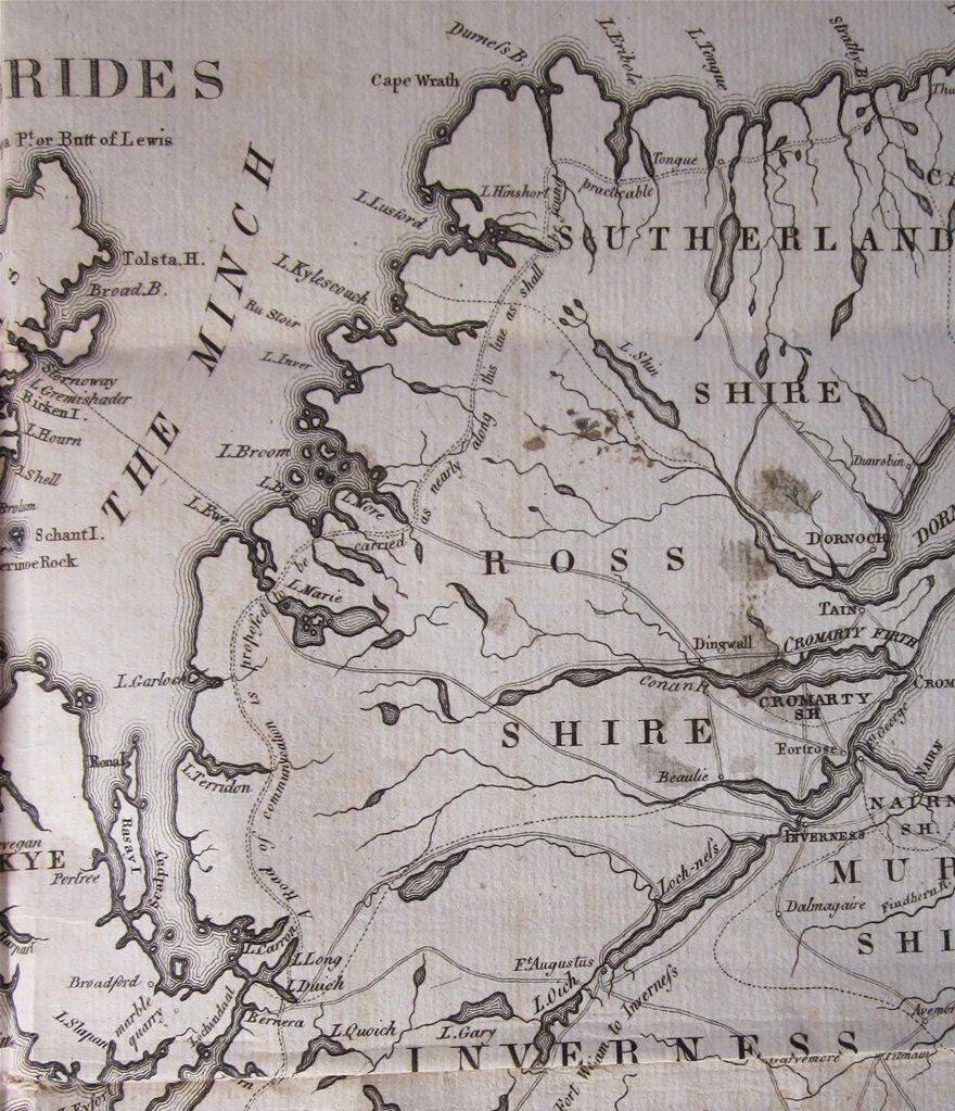 The map from James Anderson's 
