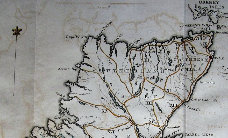 The map supplied with the 