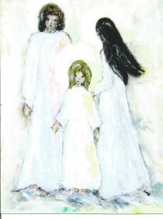 Jesus Mary and Joseph we place our trust in You. Keep us safe and protected and show us the True Way.