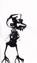 7 5 x 12 5 Bristol encre 
