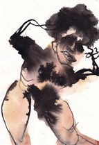 bodybuldeuse A5 Gouache encre 
