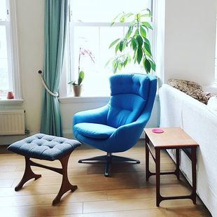 Mid Century Swivel Chair - £350