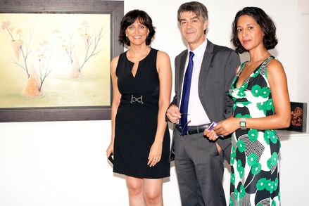 EXPO GALLERY ROME WITH AMBASEDOR OF BELGIUM