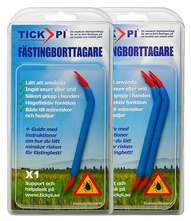 Fästingborttagare TICK PI® finns i singel och dubbelpack.