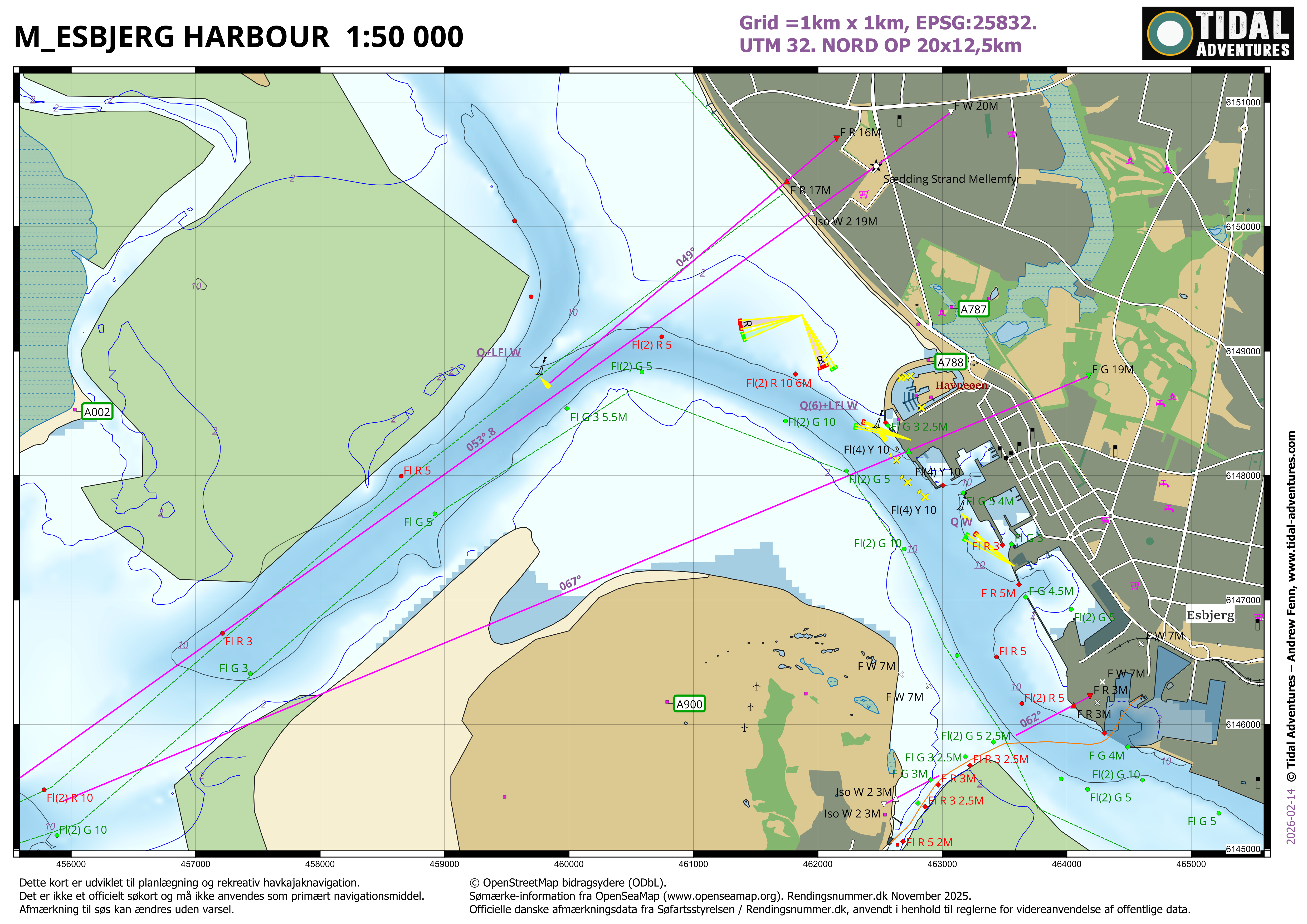 Maps | Tidal Adventures