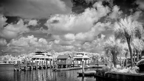 Marina in Infrared
