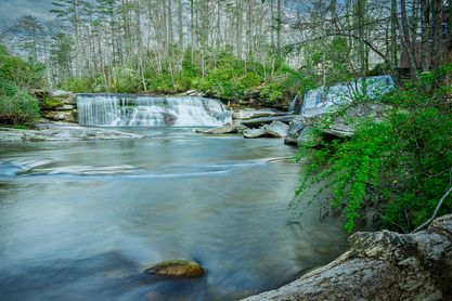 French Broad River Falls