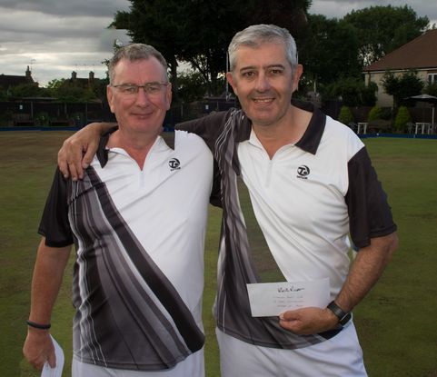 Clive Watson and Keith Roper- Cup runners up