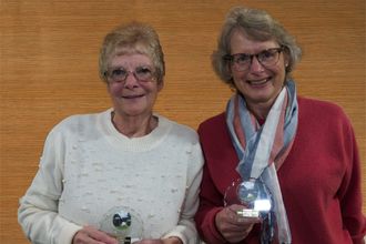 Anniversary Triples: Gail Jesse & Ann Gray: Carol Brooks (absent)