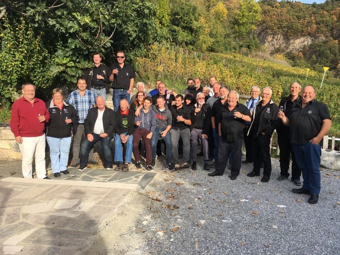 Sortie à St-Léonard, Octobre 2017, pour les 185 ans des Carabiniers