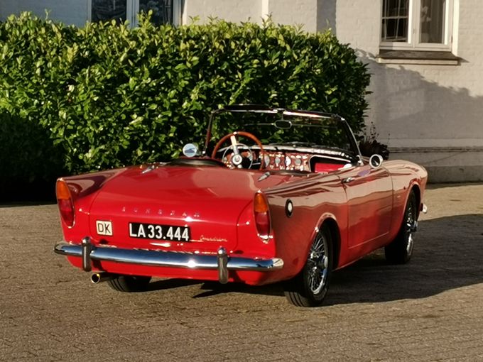 Sunbeam Alpine S1. Årgang 1959