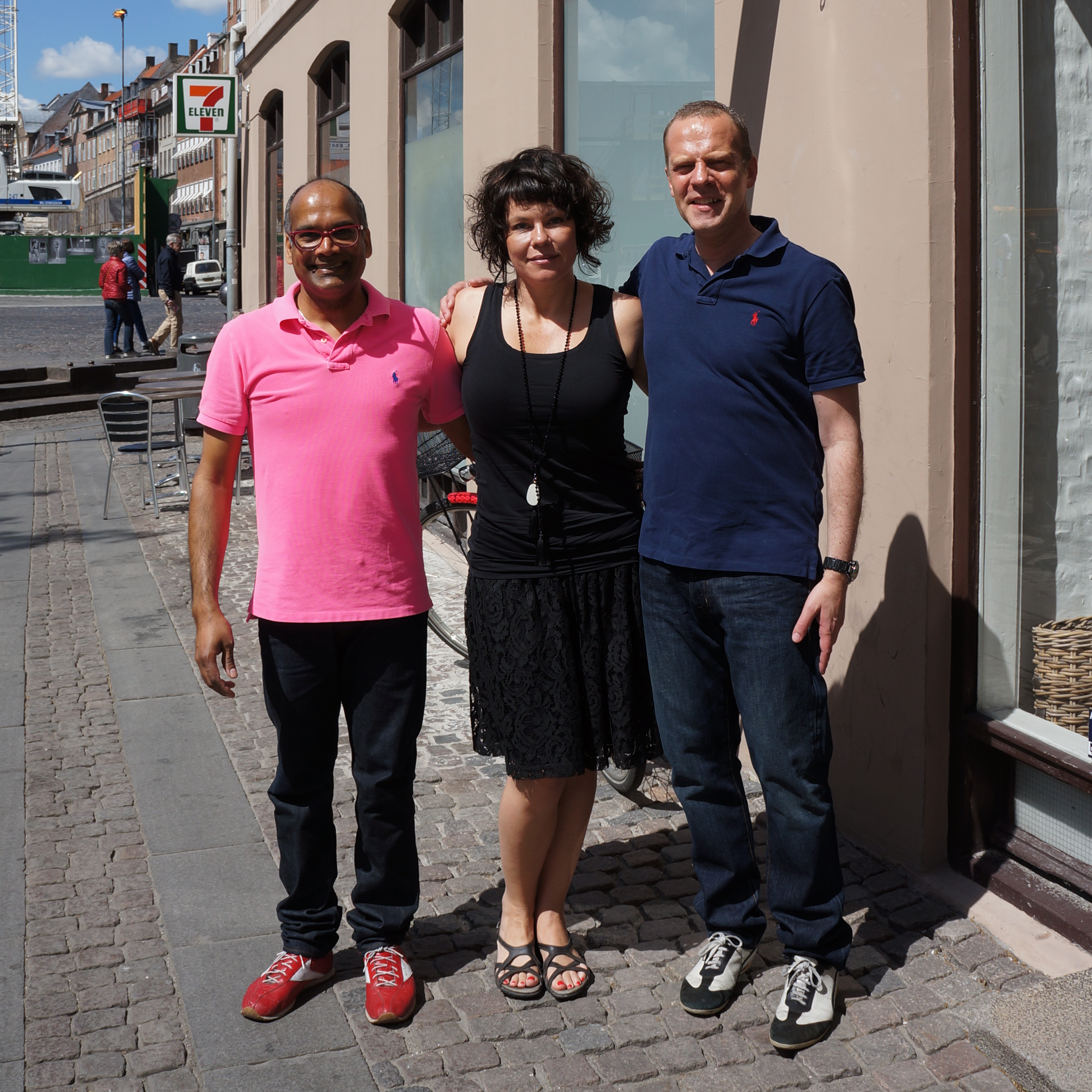 Salon K2o, Tine makeover sammen med Jesper og Andy.