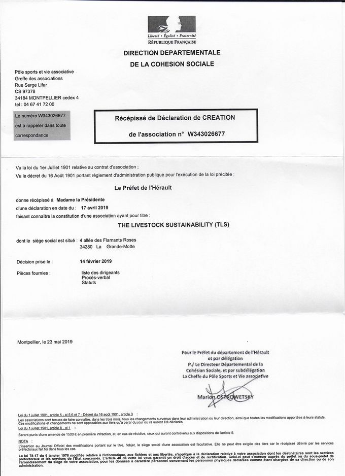 Formal Statement of TLS Creation