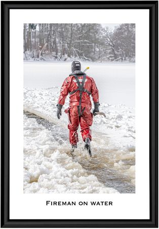 FIREMAN ON WATER