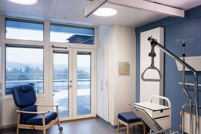 Mellan hus och träd, vårdrum