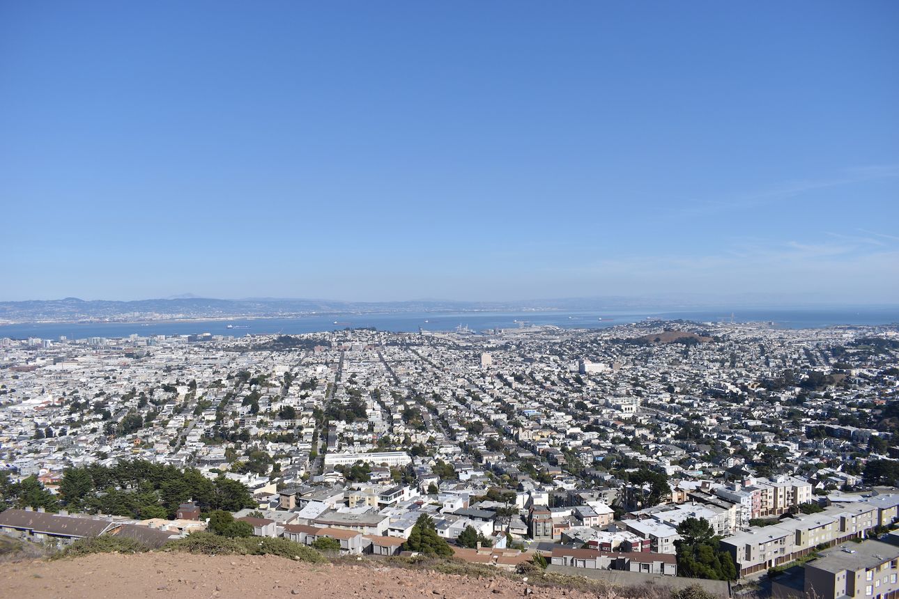 Blick von Twin Peaks aus