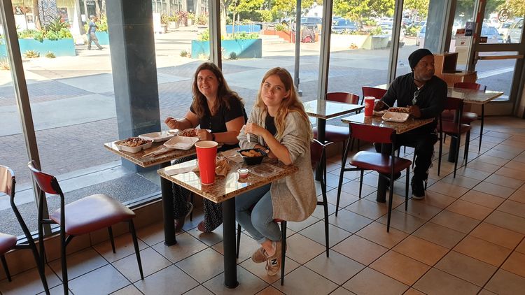 Letztes Mittagessen bei Panda Express