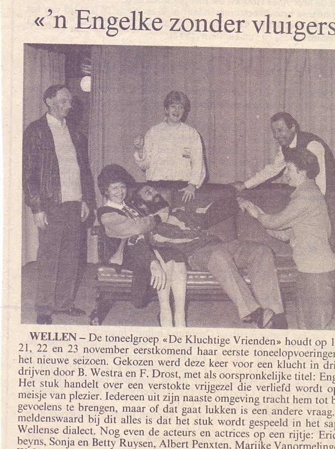 Of hoe men een druppeltje kan noemen