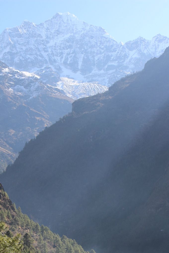 Fantastisk tracking innover til Namche Bazar