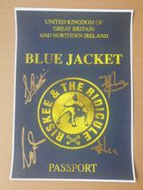 Riskee & The Ridicule - Signed A3 Poster