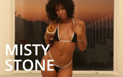 MISTY STONE fleshlight artifical pussy ebony pornstar ma sex toys