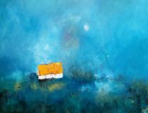 Aften på strandeng - 90x120 - 20231909