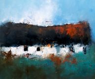 Gård på strandeng - 50x60 - 20221709
