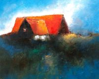 Hus i klitterne - 50x60 - 20251302-2