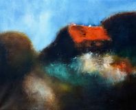 Hus ved Holsteinborg - 50x40 - 2020