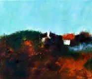 Huse på strandeng - 39x33 - 2019