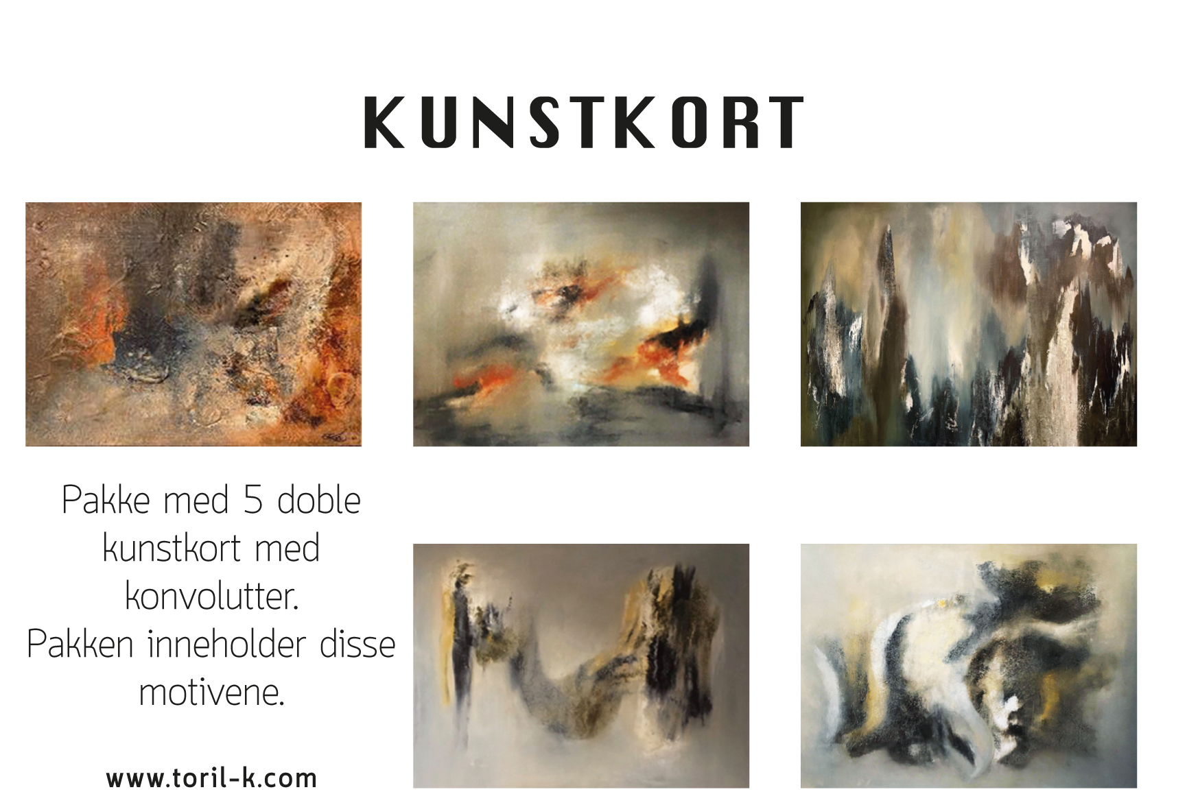 Kunstkort Pakke nr 4
