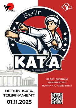 Plakat Berlin Kata Tournament 2025