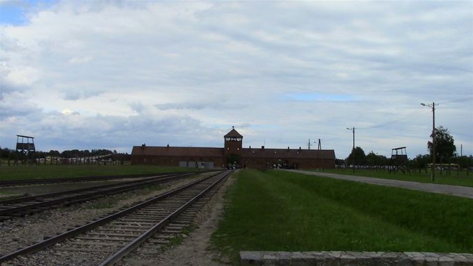 Auschwitz - the gates to death. A backward glance at freedom.
