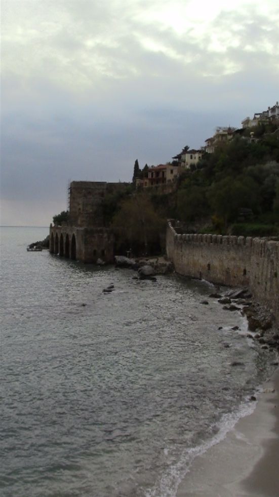 The ship building yards of Alanya