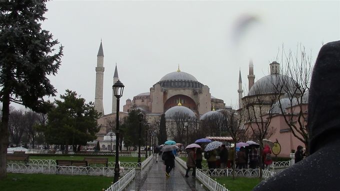 Hagia Sophia (sorry about the rain)