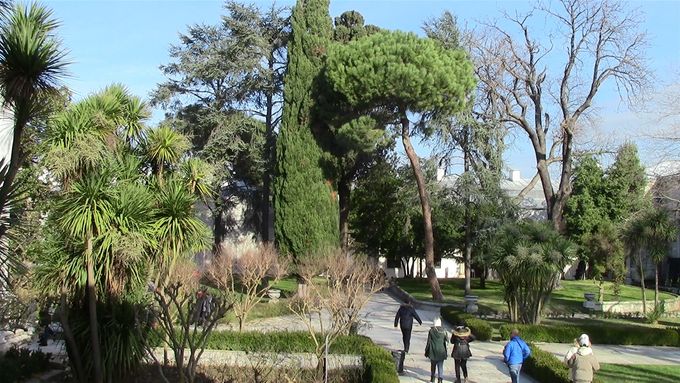 Gardens at Topkapi Alace