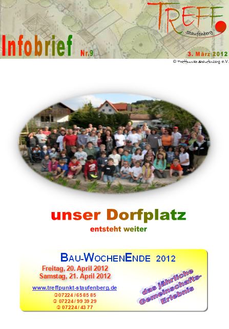10Bauwochenende