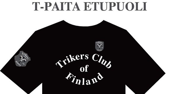 T-PAITA VÄLJÄ MALLI, MUSTA TAI VALKOINEN 23e / KPL MERKIT PAINETTUNA Materiaali: 100% puuvilla Koot: S-5XL (Fruit Of the Loom Valueweight 1036) Puuvilla/Lycra® kaulus vahvistetulla niskasaumalla Sivusaumat kooissa 3XL-5XL