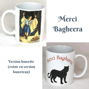 Mug Merci Bagheera 13€50