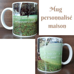 Mug personnalisé 13€50