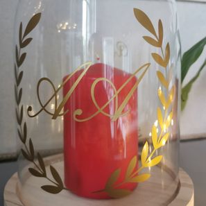 Cloche "couronne de laurier" 34€ 